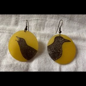 Adorable Spring birdie earrings